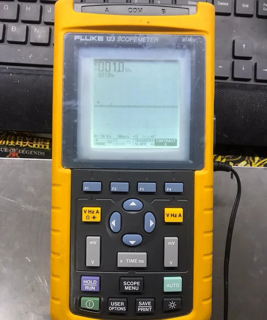 New lcd Compatible Display For FLUKE 123 124 125 oscilloscope matrix lcd display Digital For Fluke 43B