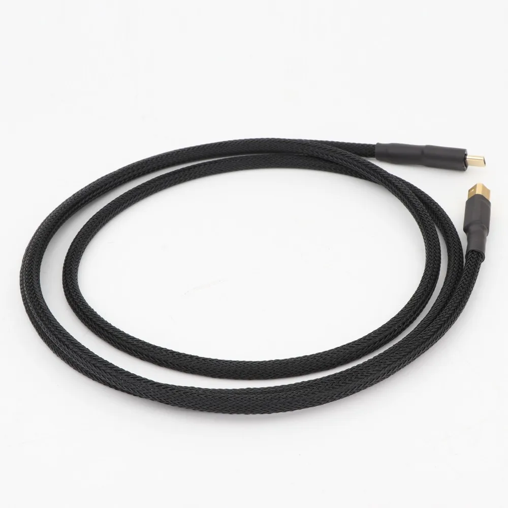 Preffair X401 USB-IF-zertifiziertes USB C auf USB A-Kabel 2.0 | Geflochtenes Schnelllade- und Datensynchronisierungskabel, 24 Karat vergoldet, für Telefon-DAC – Detail 6