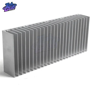 60X150X25 Mm Aluminium Wastafel Panas Heatsink Radiator Pemanas Disipasi Panas Pendingin untuk Amplifer LED COB Lampu Power IC Transistor 10 radiator pendingin penjualan terbaik - №