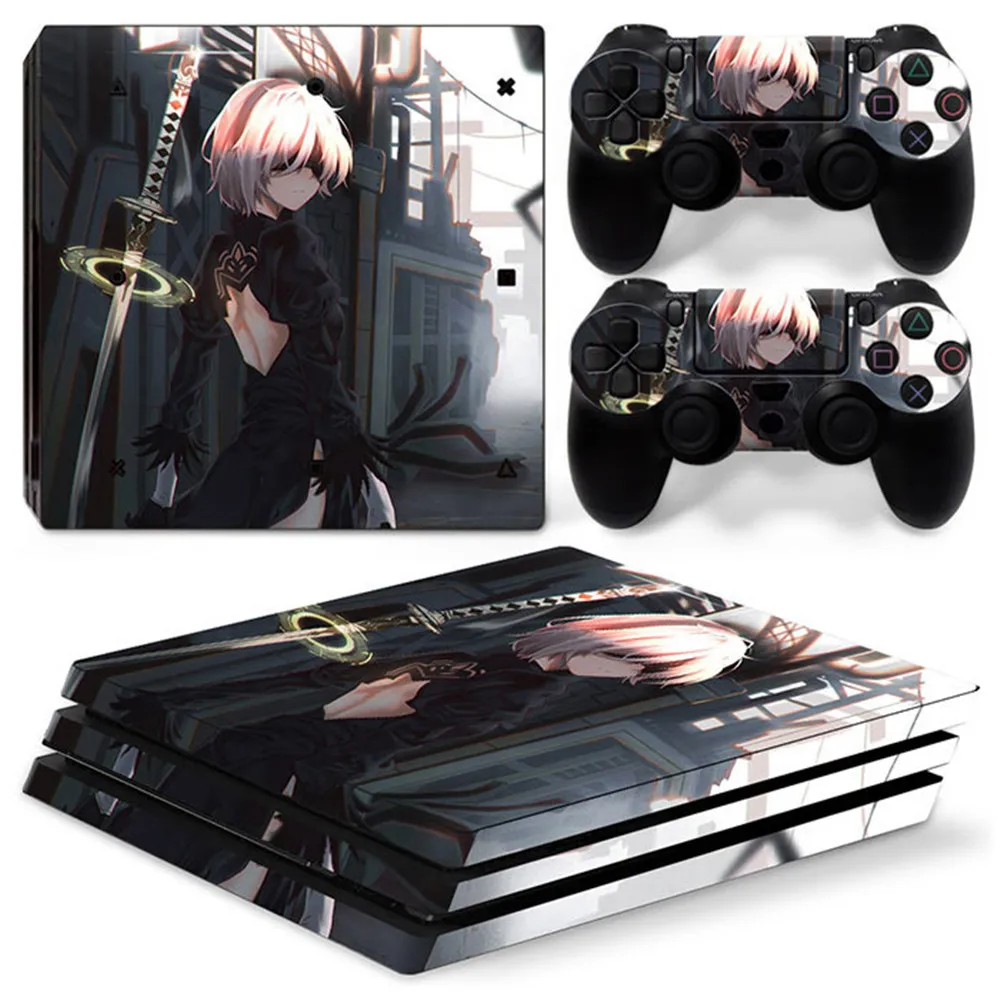 Vinyl Decal Protective Skin Cover Sticker Voor PS4 Pro Console & Controller