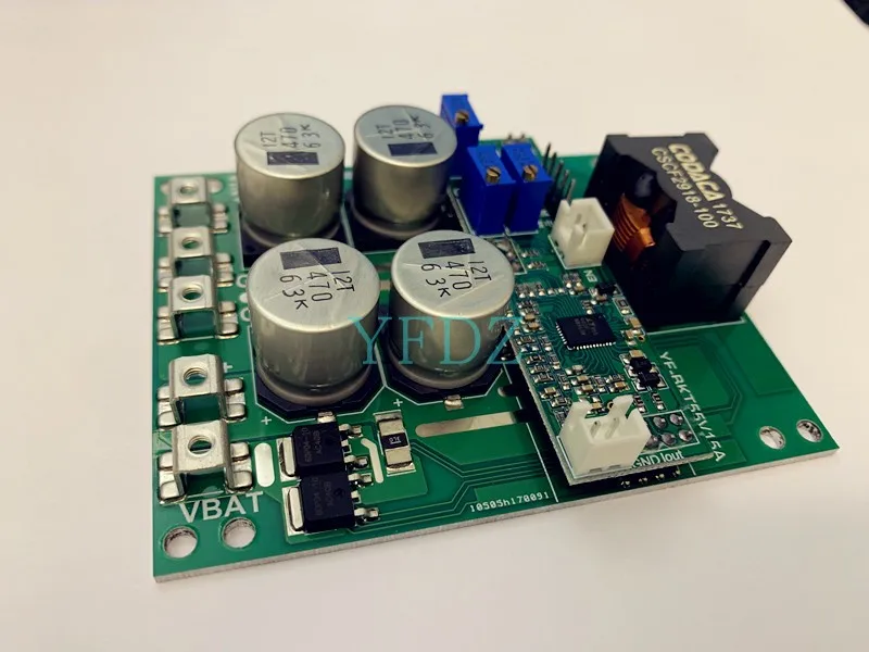 

Built in Charging Algorithm of MPPT Charger for 50V / 15A Lithium Battery of DC Voltage Up and Down Charging Module