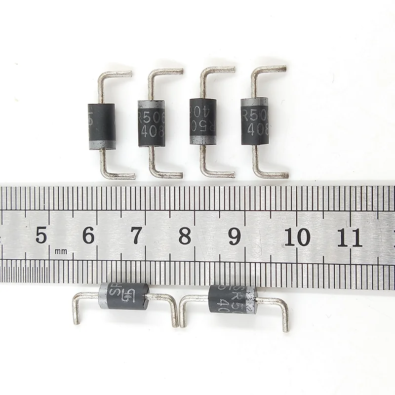 50 개/몫 SR506 SR506MIC 5A 60V 벤드 피트 DO27