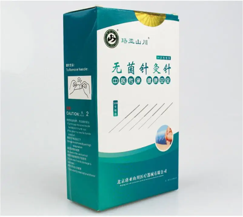 500pcs /pack Acupuncture Needles 500 Needle Acupuncture Disposable Needle Beauty Massage Sterilze Needle