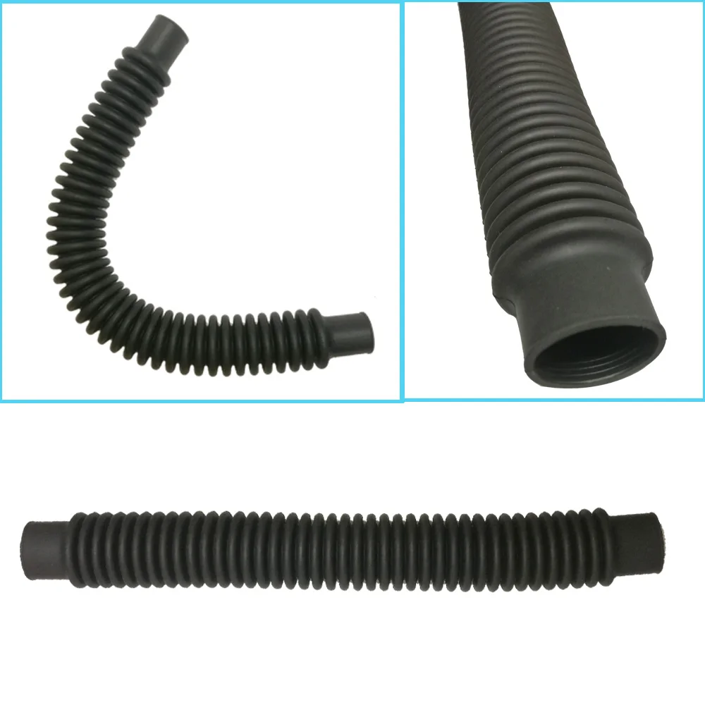 Diving Corrugated Inflator Hose Replacement Dive Power Inflator BCD Pipe Replacement 35CM Scuba