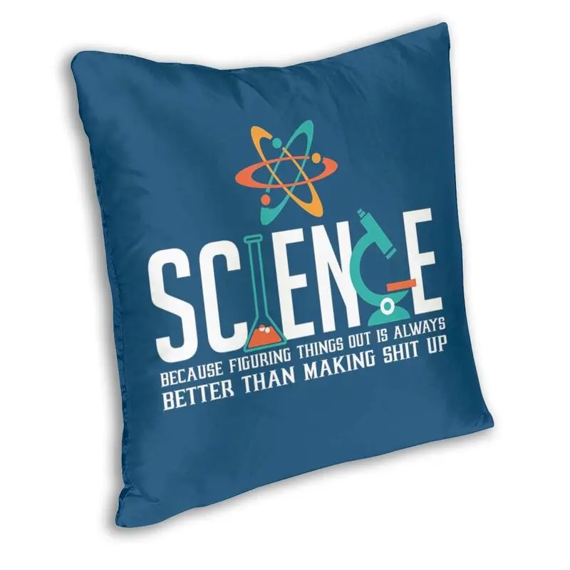 Custom Amazing Science Pillow Cover Home Decor 3D Two Side Printed Scientist Geek Cushion Cover for Car