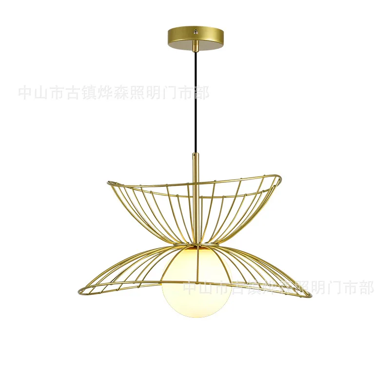 

Hat Hanging Lamps Suspension Nordic Bedroom Pendant Lights Iron Lights Pendant Loft Kitchen ZM1026Nordic Pendant Lights Iron