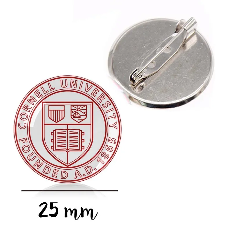 Harvard University Massachusetts Institute of Technology cornell university Famous Colleges logo Brooch Support customization