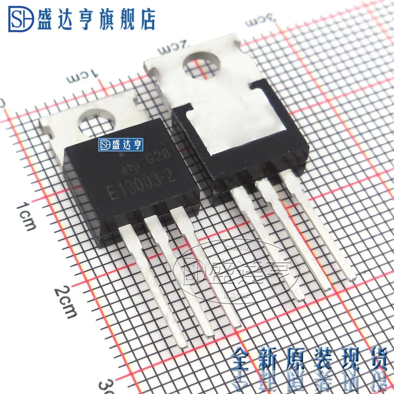 10Pcs/Lot MJE13003-2 E13003-2  TO-220  3A 500V Transistor NEW Original In Stock