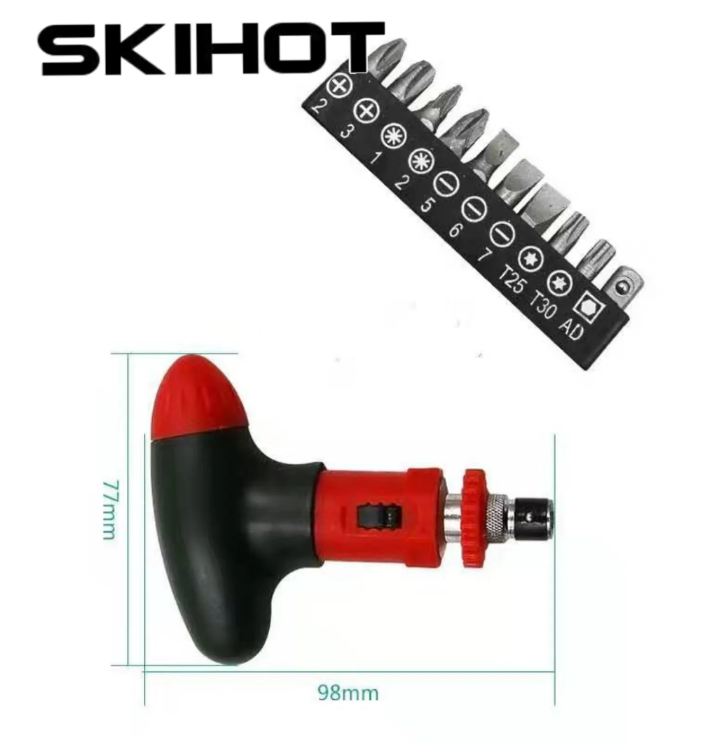 SKIHOT Ratchet screwdriver