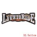 LIVE TO RIDE WHITE