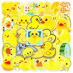 10/30/50PCS Cartoon Little Yellow Duck Personalized Decoration Graffiti Waterproof Sticker Suitcase Notebook SkateboardWholesale