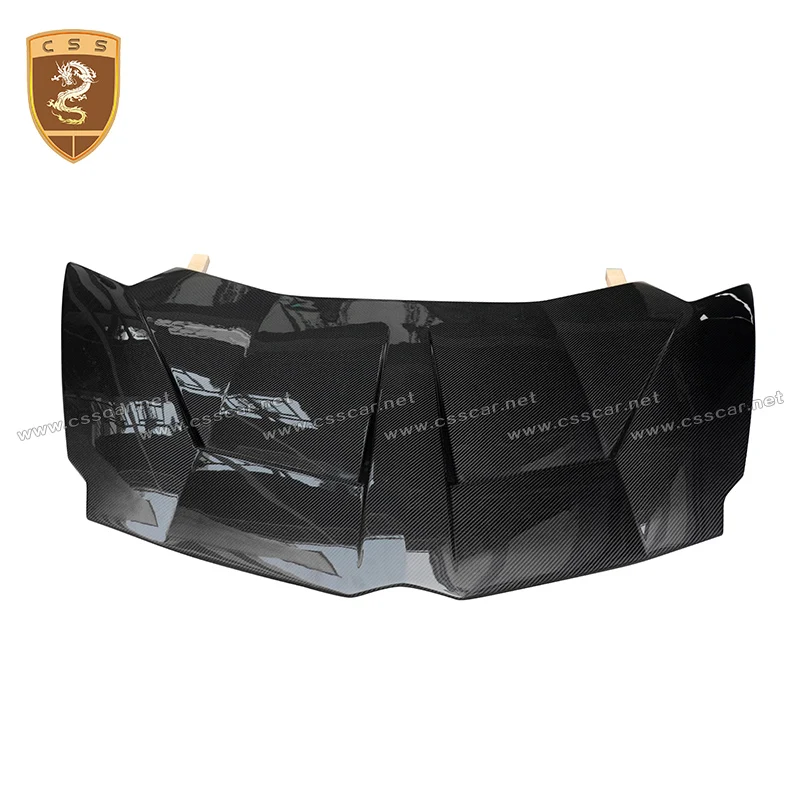 Double Carbon Fiber Front Hood Fit For Lamborghini Aventador LP700 LP720 LP740 Models 1016 Style Hood Bonnet