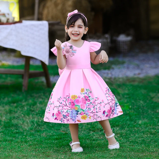 Floral dress for birthday party clearance