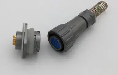 Enchufe y enchufe de aviación, Fq18-12tk/ZJ, núcleo de Fq18-12, apertura de conector impermeable, 18mm