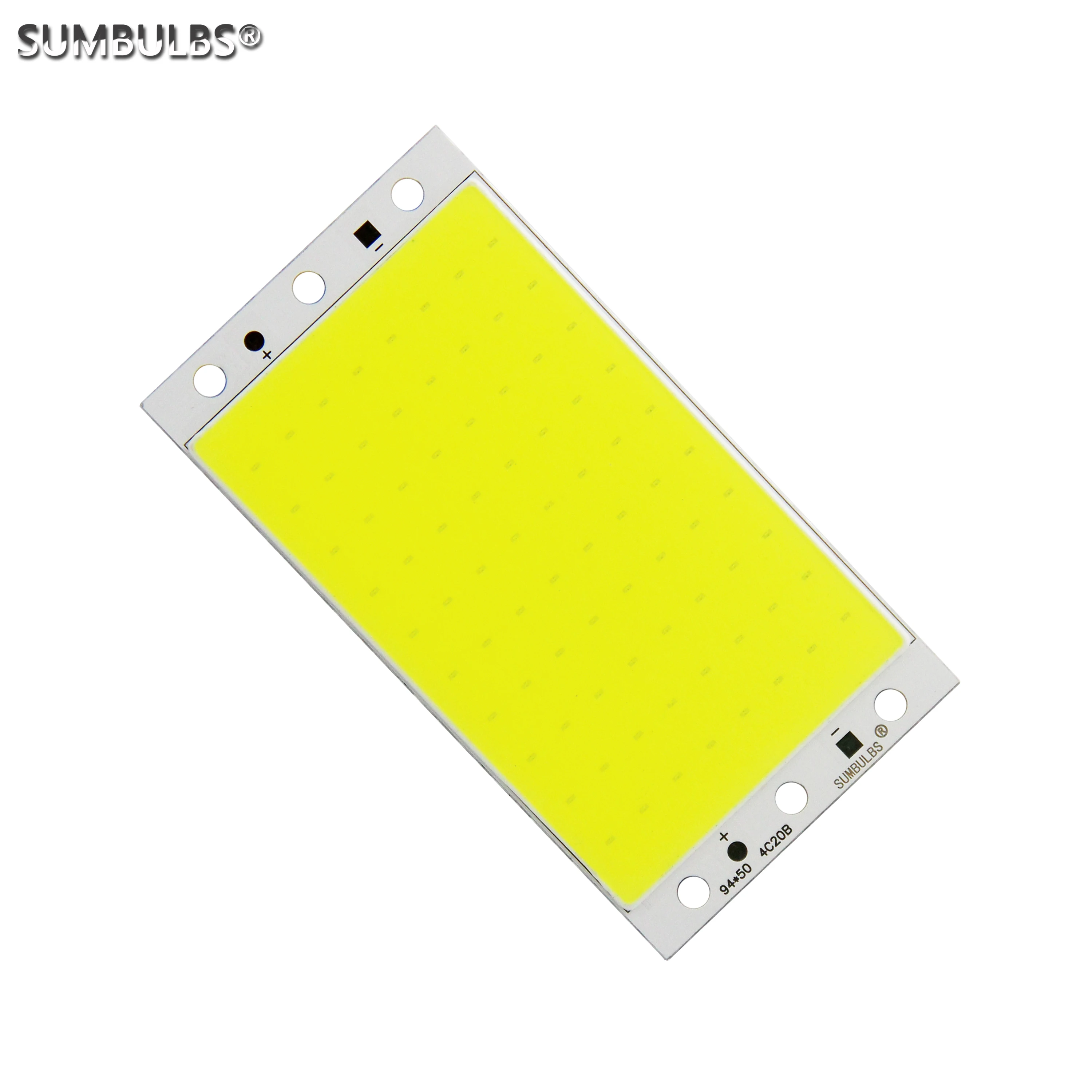 Imagem -03 - Painel Led Light Faixa Módulo Lâmpada Cob Chip a Bordo Matrix Lâmpada Led Faça Você Mesmo Ultral Brilhante Cores dc 12v 16w 1600lm 1600lm