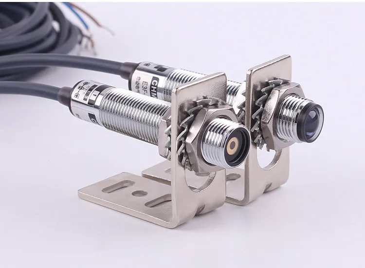 

M12 M18 Laser Visible Light Sensor Thru-beam Photoelectric Switch 20 Meters Adjustable 6-36VDC IP67 200mA NPN /PNP NO /NC Sensor