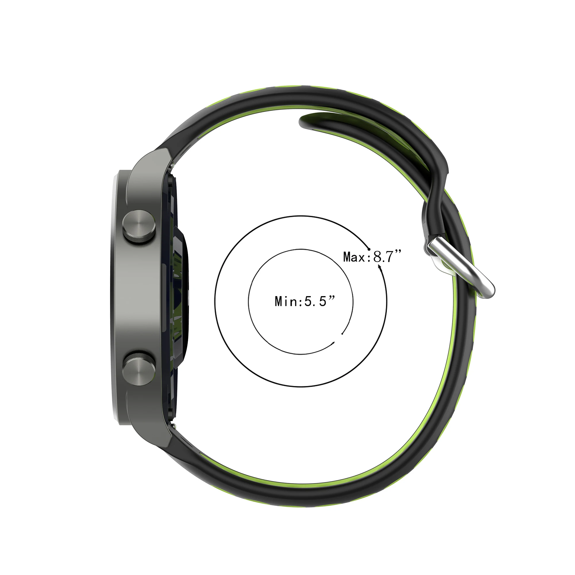 Correa Strao para reloj inteligente Haylou Solar, pulsera deportiva de silicona, LS05