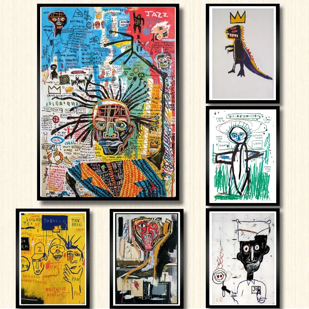 

Graffiti Street Art Abstract Canvas Painting Modern Posters And Prints Wall Art Picture For Living Room Home Decoration
