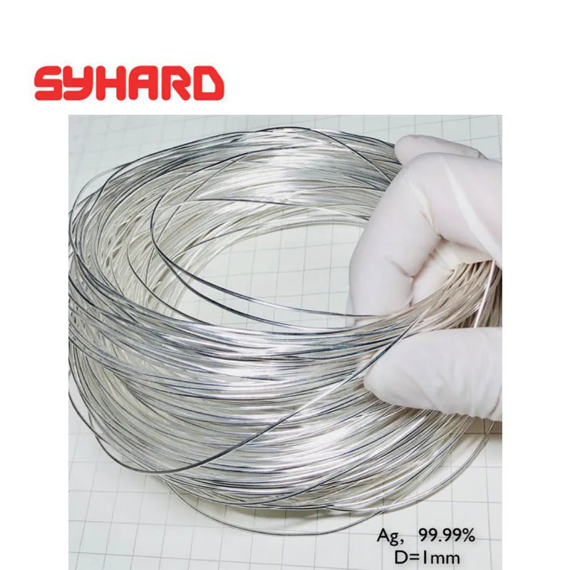 

Diameter 1.0mm Filamentary Silver Silver Wire Ag≥99.99