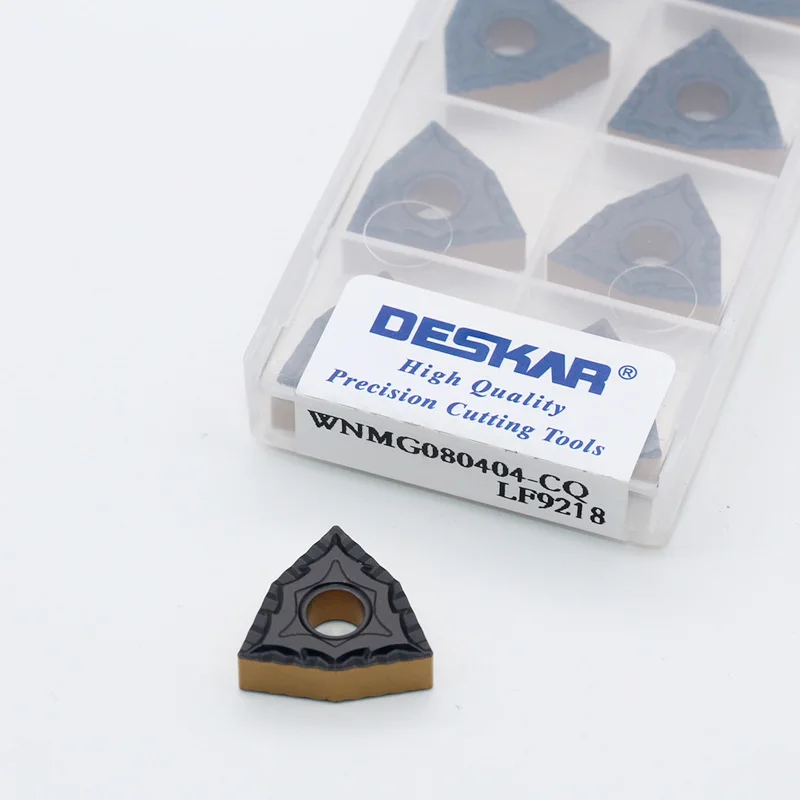 • Deskar TM LF9218 Inserts PR inserti per tornitura in metallo duro CQ fresa per utensili in lega dura per acciaio