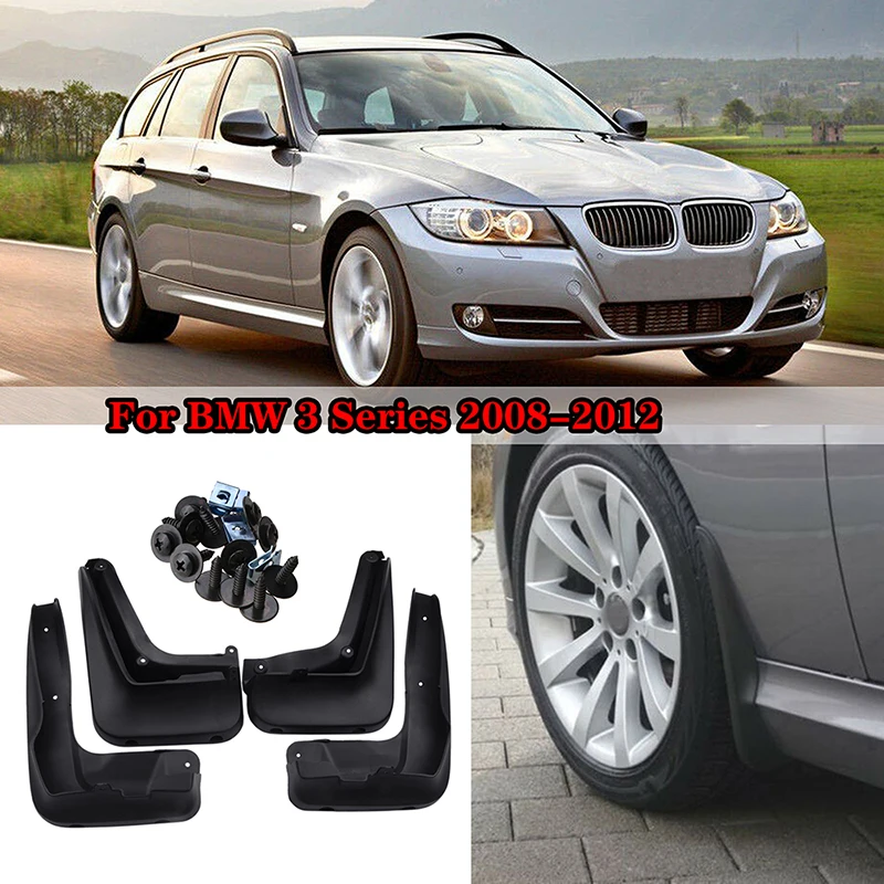 Mud Flaps Splash Guards Mudguards Fit For BMW 3 Series E90 E91 E92 2008-2011 Car Accessories Protection