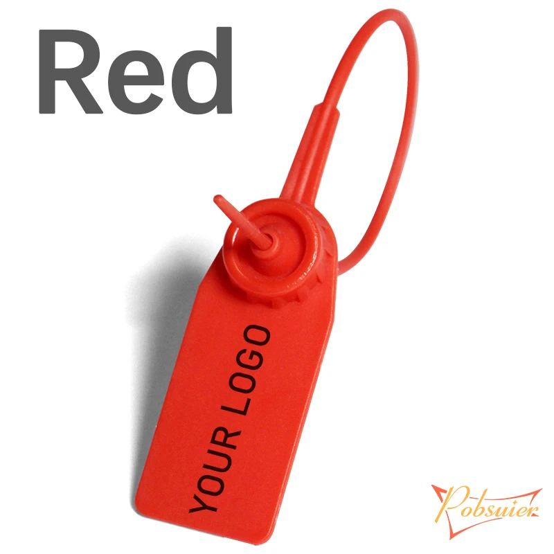 Pobsuier 100Pcs Custom Plastic Labels Kleding Merk Tag Wegwerp Gepersonaliseerde Security Hang Tags Voor Kleding Schoenen 180mm/7.1"