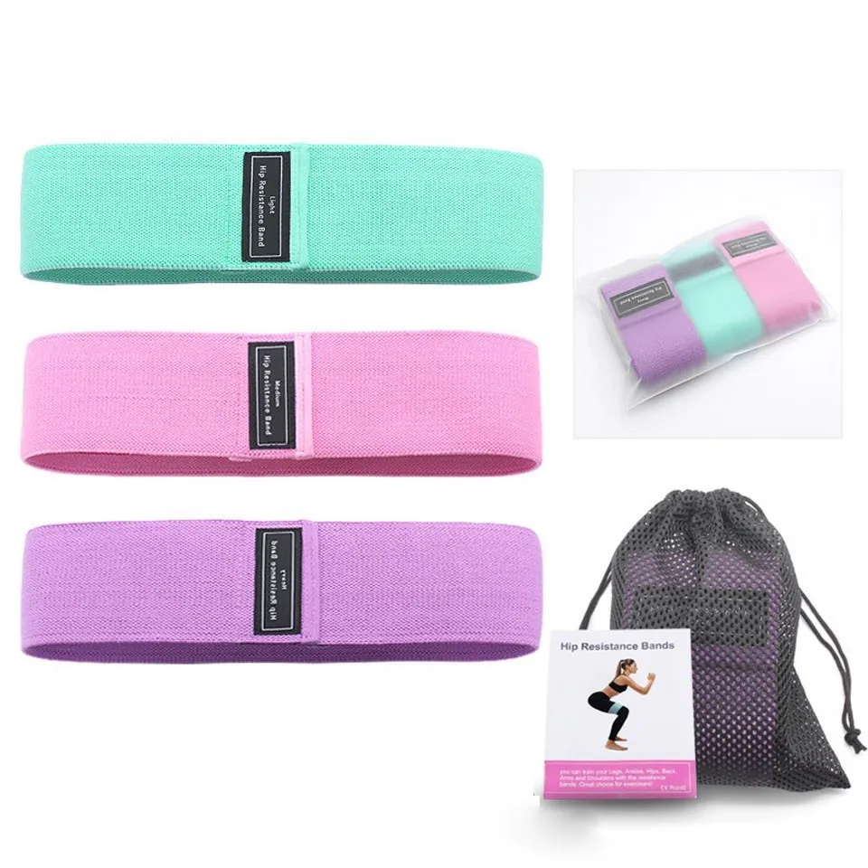 

Yoga Pull Bands Resistance Bands for Legs And Butt Exercise Bands Set Workout Sports Fitness Gym Equipment For Home