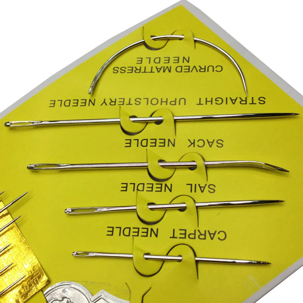 27pcs/Set Golden Tail Multifunctional Hand Sewing Needle Set DIY Handmade Accessories