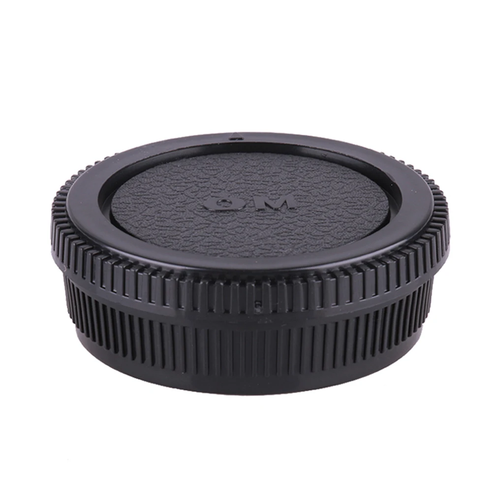 Camera Body cap + Rear Lens Cap  for Olympus OM4/3 OM43 OM 4/3 43 E620 E520 E510 E500 E5