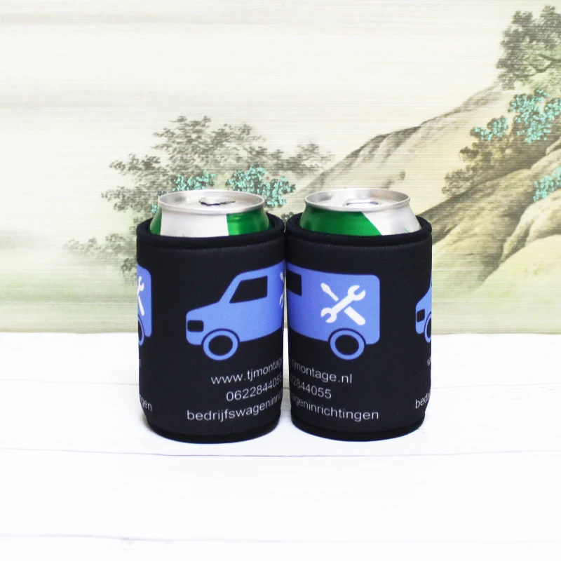 Printing Your LOGO Insulated Stubby Cover For Beer Cans Thermo Bag Bolsa Termica As Wedding Gift Neoprene Cooler Bag Waterproof