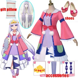 Anime Sleepy Princess in the Demon Castle Maoujou de Oyasumi Princess Syalis Cosplay Costume Women Cute Dress Halloween Uniform