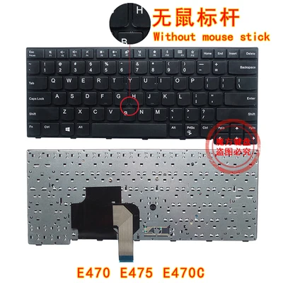 New For Lenovo IBM ThinkPad Edge E470 E470c E475 series laptop US Black Keyboard OEM WITHOUT POINT