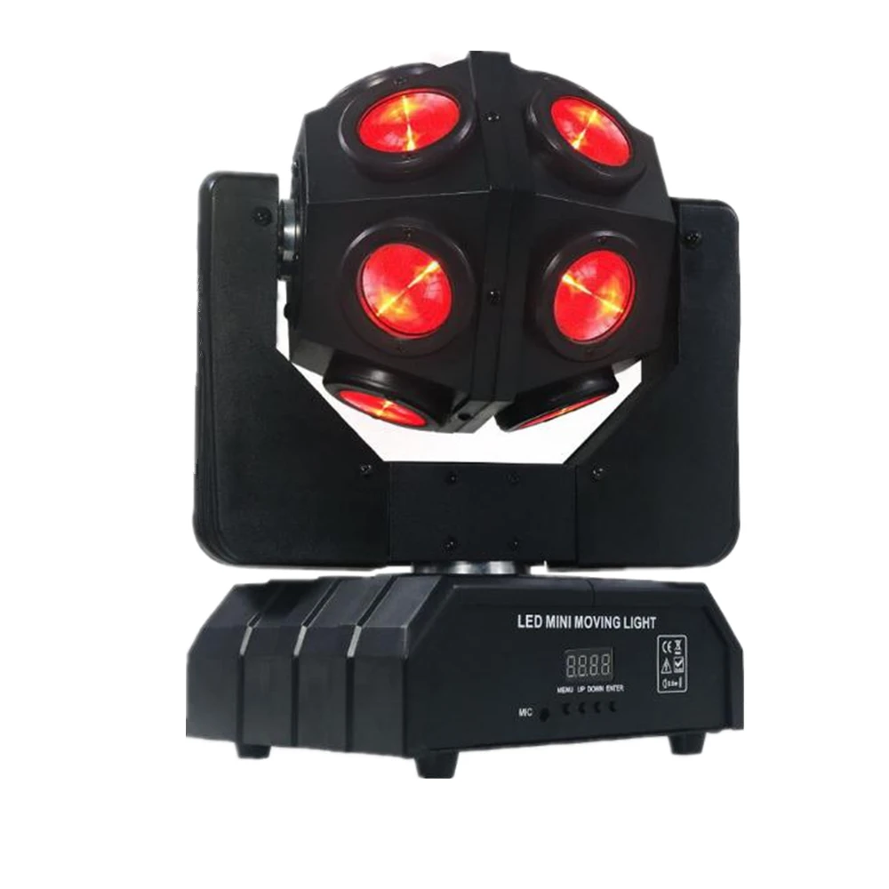 

High Brightness 12X10W LED Beam Moving Head Light/RGBW 4in1 Infinite Beam Stage Lighting/DMX512 Unrestricted Rotation Beam Light