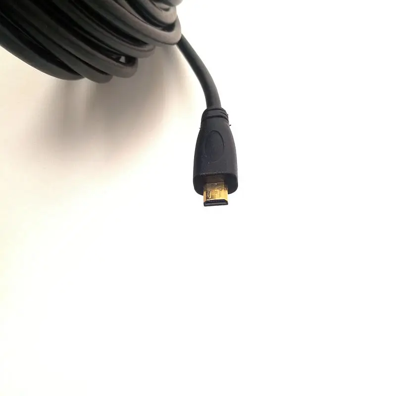 1m 1.5m 3m 5m 10m HDMI-compatible HDMI Male to Micro HDMI Male Cable V1.4 for LCD DVD HDTV Gold Plated Connection Male to Male