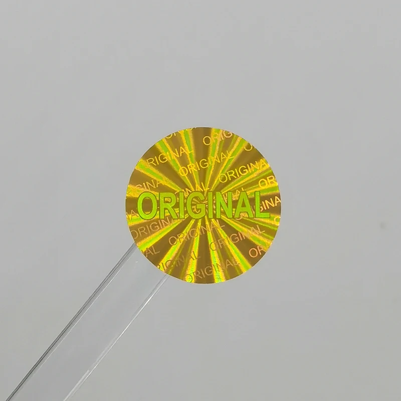 2000pcs 18mm  Holographic Stickers Tamper Proof Original Security Label,  Warranty VOID  Sticker