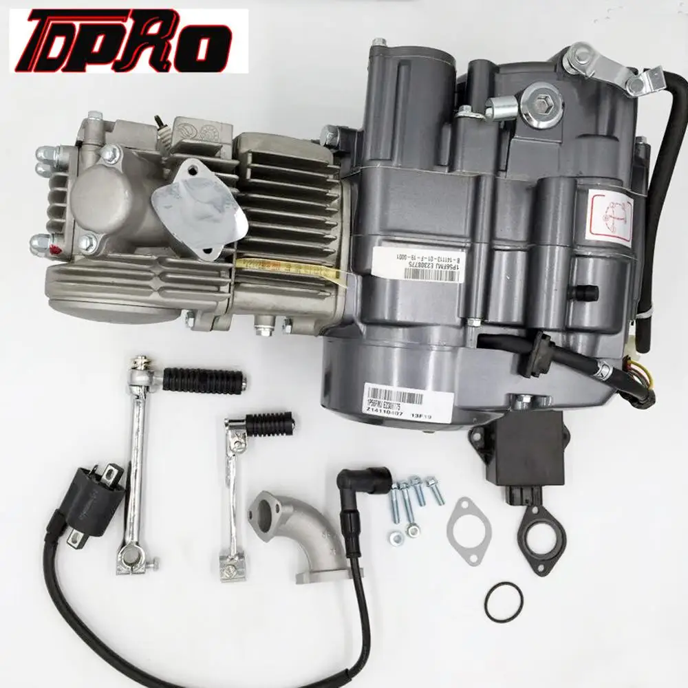 TDPRO 100% GENUINE LIFAN 150cc Engine Motor 4 Speed Manual For Honda XR50 CRF50 70 Dirt Pit Bike Apollo Thumpstar Atomik Pitpro