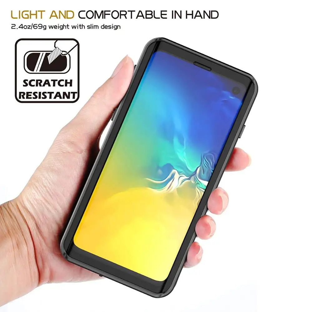 For Samsung S10Plus  S10 5G Waterproof case 360 Protect IP68 Note9 Samsung Galaxy Note 9 Cover for Samsung S9 Etui S10e Coque