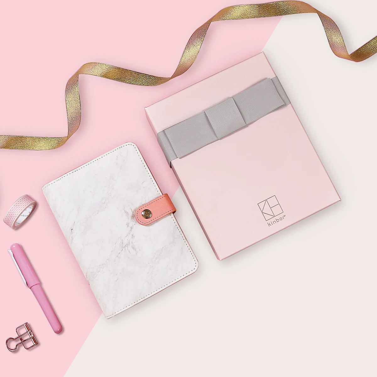 Kinbor Tangan Notebook A6 Loose-Leaf Notebook Kreatif Tangan Akun Jadwal Notebook Alat Tulis PU Kulit Tangan Akun