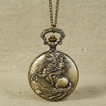 ساعة جيب برينس كبيرة لركوب الخيل ، كلاسيكية ، ريترو ، أول حصان ، مباشر من المصنع ، 8845