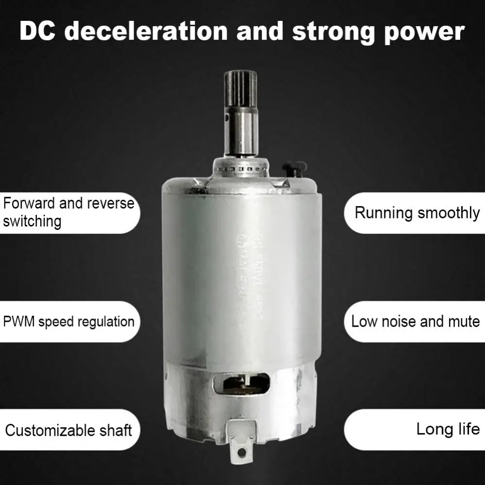 8 Răng Động Cơ DC RS550VD 18V 19800 Vòng/phút Micro Động Cơ Cho WORX 50027484 WU390 WX390 WX390.1 WX390.31 WU390.9 WX390.9 cho Đá Cũng