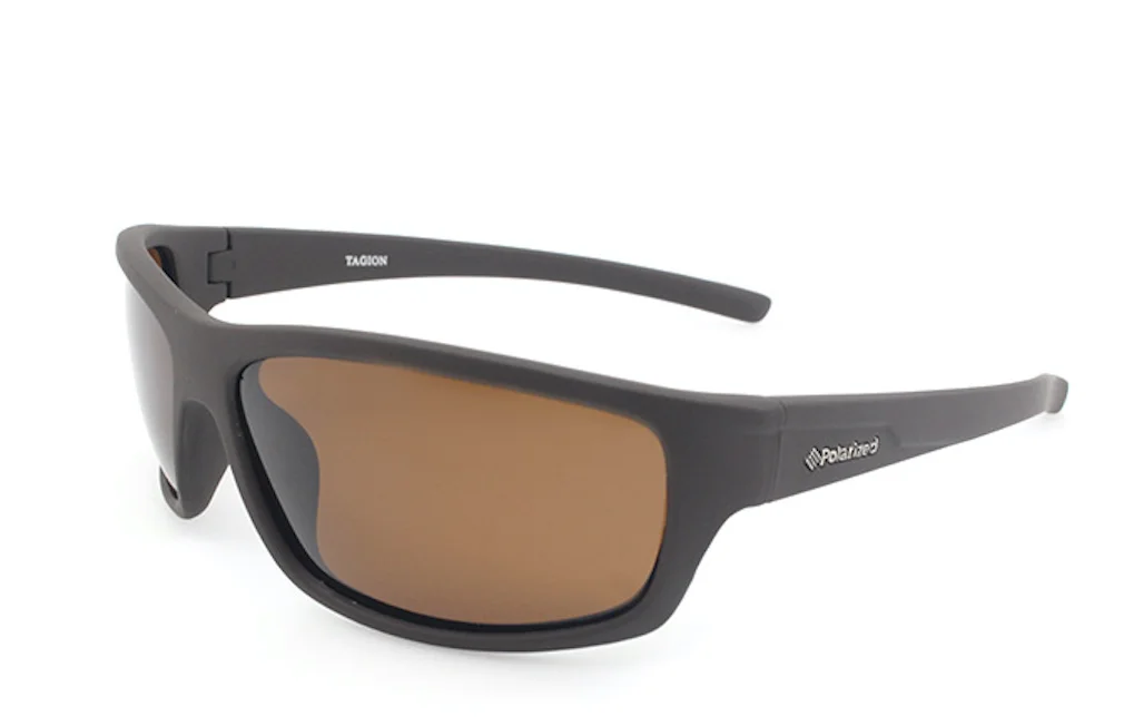 2026 Herren Marken-Design Polarisierte Sonnenbrille für Männer Braune Sport-Rechteck-Sonnenbrille Gläser Herren-Radsportbrille Gafas UV400