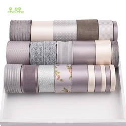 High Quality,Mixed Grey Colour Ribbon Set For DIY Handmade Gifts&Crafts Packing,Hair Ornament Accessories,HB129