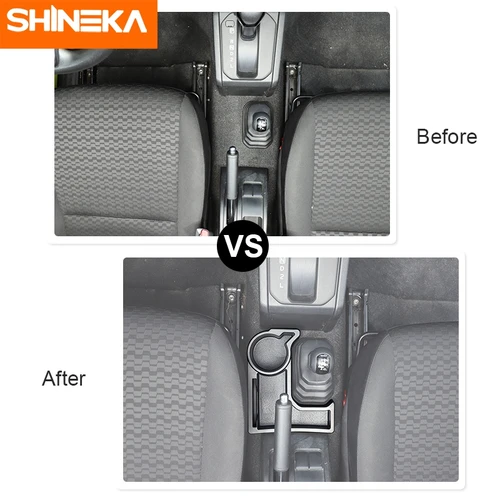 Imagen 2 del producto Caja de almacenamiento para cambio de marchas de coche, bandeja organizadora para Suzuki Jimny 2019 2020 2021 2022, accesorios interiores