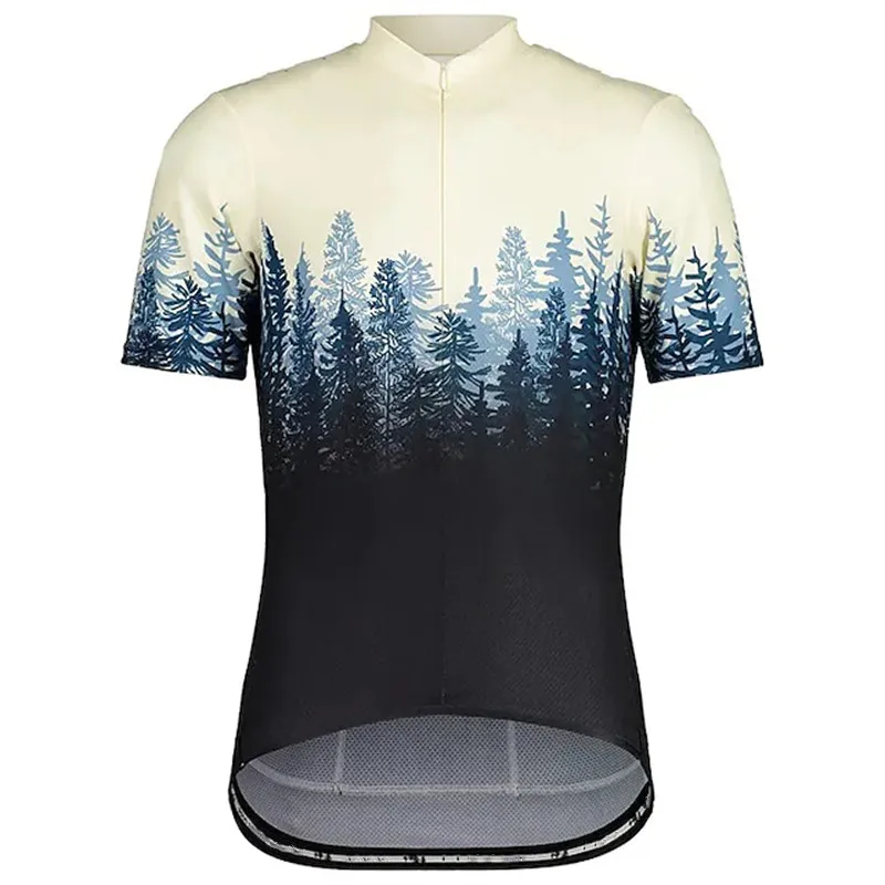 Riding Shirts Apparel Printing Digital Quick-drying Sublimated Short Sleeve Sportswear Hot Custom Cycling Jersey Bicycle Clothes