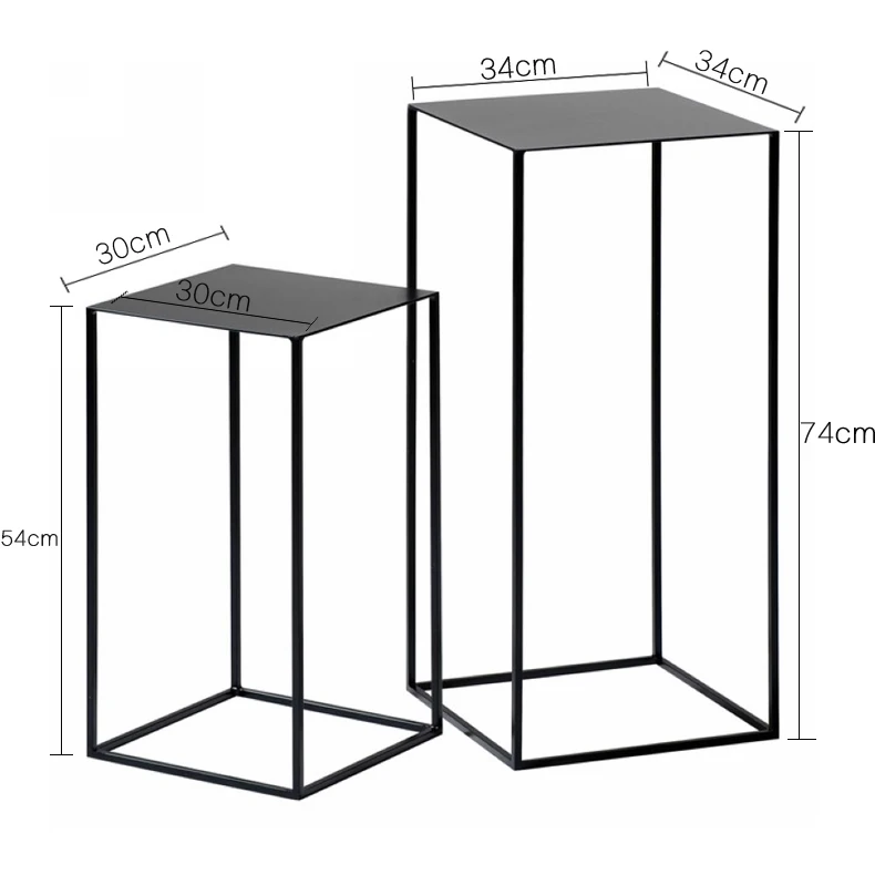 Light Luxury Creative Corner Table Simple Modern Living Room Sofa Side Table Iron High Storage Rack