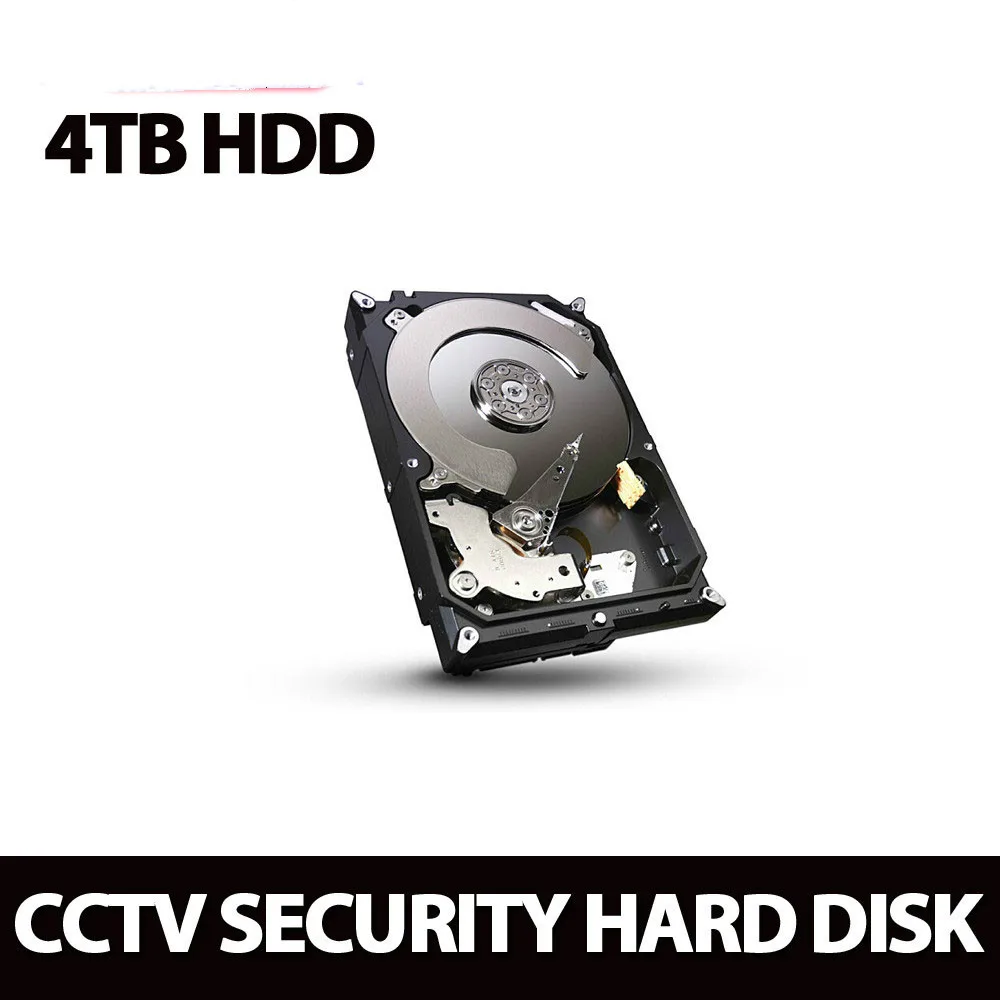 

HKIDISTE 3.5 inch SATAIII Hard Disk Drive 4TB HDD 64MB 7200rpm for CCTV System DVR NVR Camera Surveillance Kits