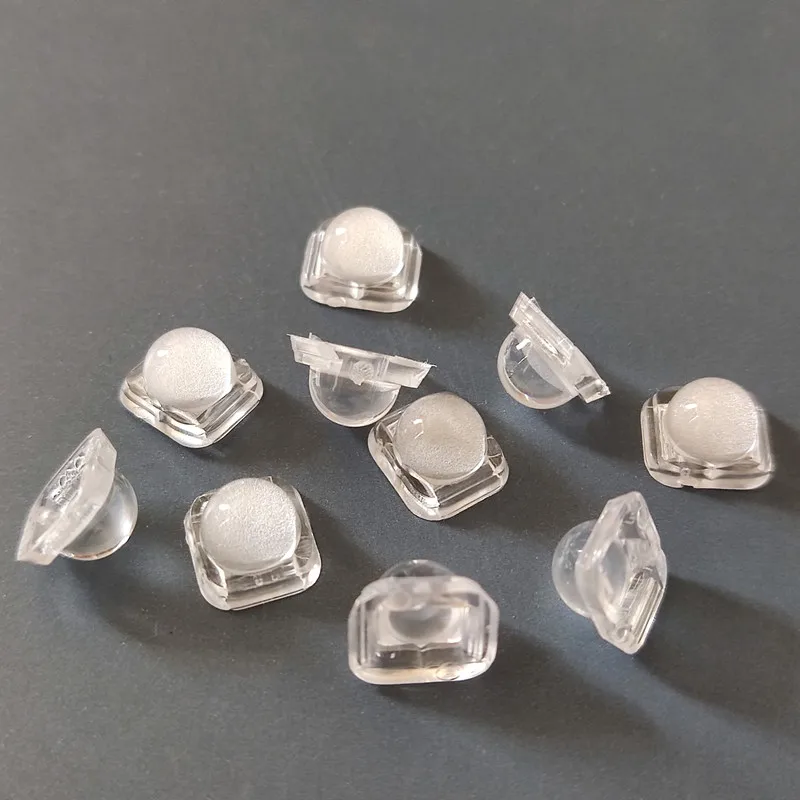 #ACHL-9.7 High quality 5050 Lens, Led Optical Lens, Size 9.7X8.6X6mm, 30 degree Grinding surface, PMMA materials