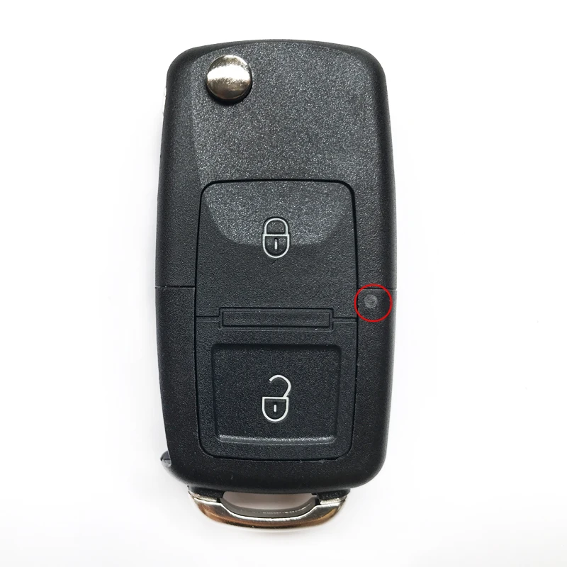 2 4 3 buttons Remote Key Case For VW VolksWagen skoda fabia Golf Beetle Tiguan passat Flip Folding key shell Fob Car key Cover