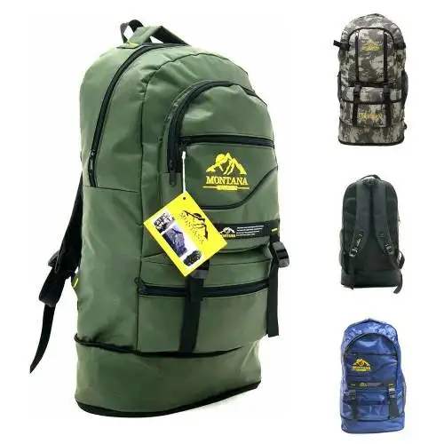 Montana Bellows Mountaineer Backpack Waterproof COLOR: Green Black Camouflage