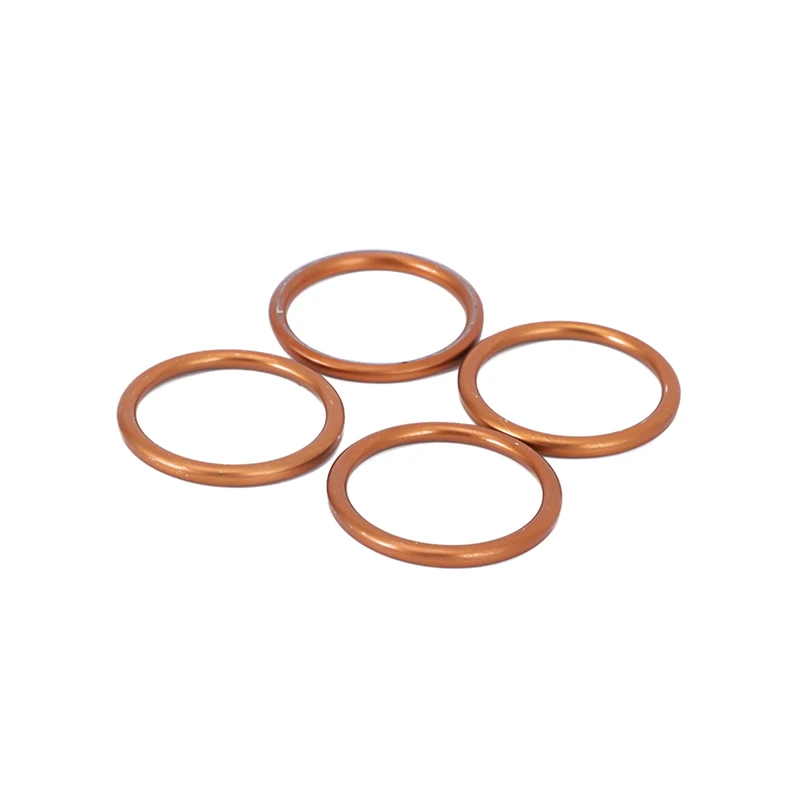 4Pcs Exhaust Muffler Pipe Gasket Seal for Honda Motorcycle CB650 VF750C VF1000 VF1100 CBR600RR CB900F CBR600F CB650C CB1000R